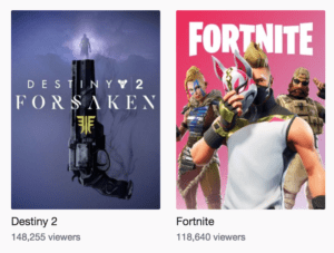 сравнение Destiny и Fortnite