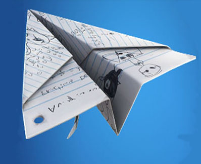 fortnite дельтаплан Paper Plane бумажный самолетик