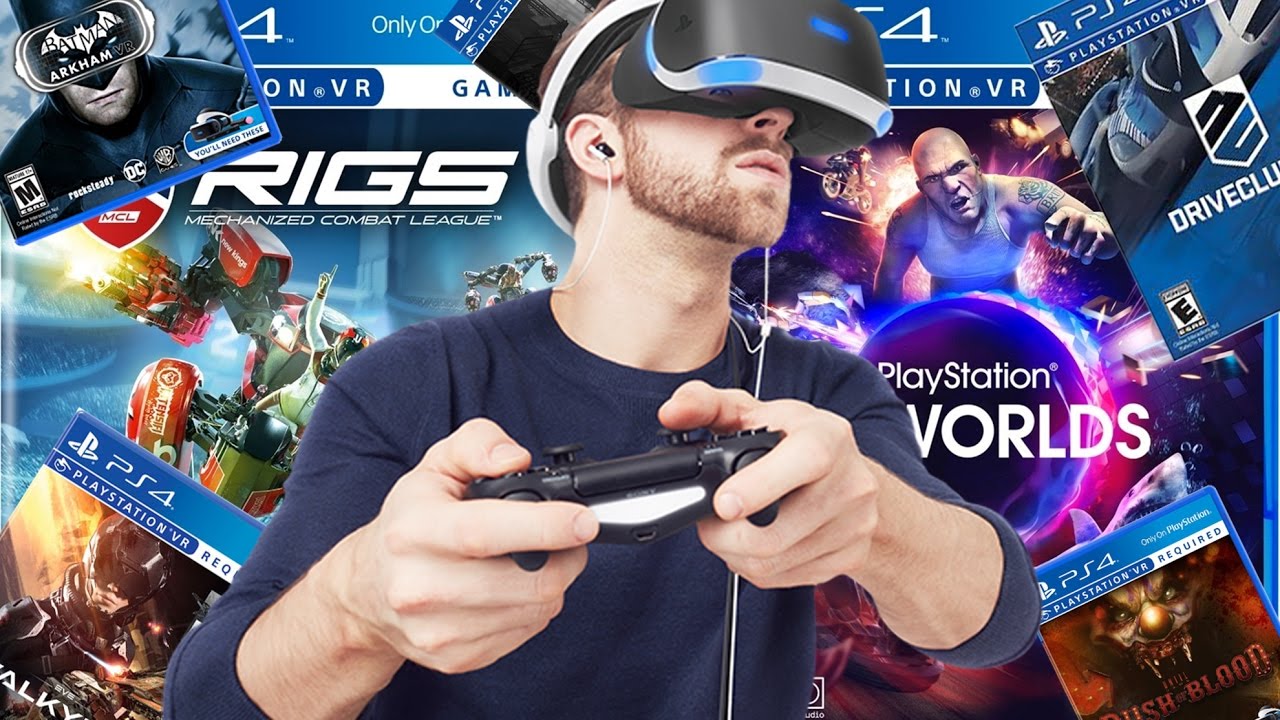 Каталог всех игр для Playstation VR