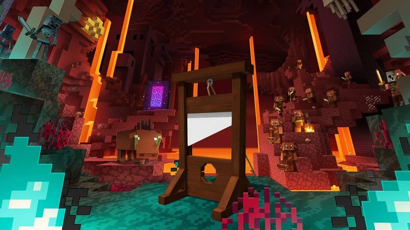 Создание Работающей Гильотины в Minecraft из Капельного Камня