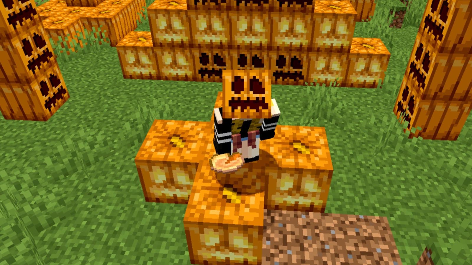 Better Pumpkin Wearing Minecraft Мод