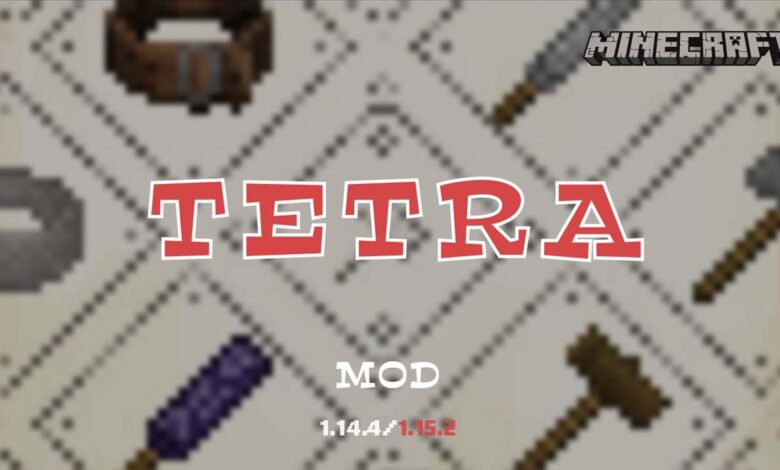 模块化模块化武器minecraft Tetra 1 16 5 1 15 2 1 14 4 1 12 2