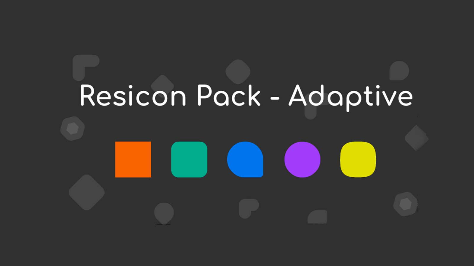 Resicon Pack — Adaptive APK v1.4.0 Мод на Бесконечные деньги