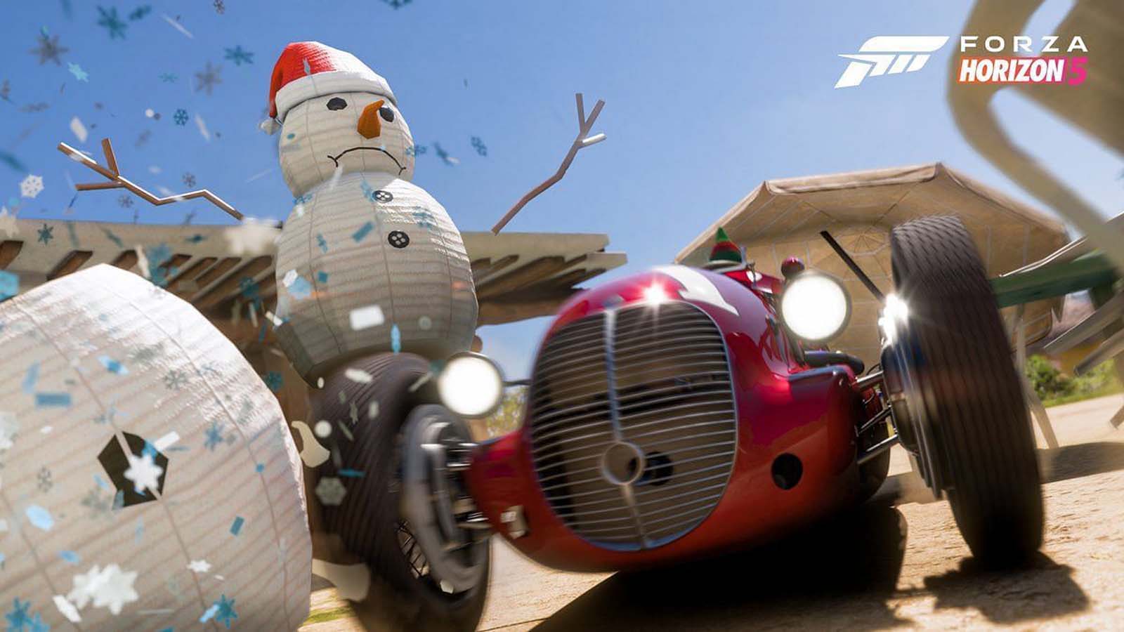 Где найти снеговиков в Forza Horizon 5