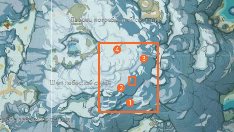 Как пройти Задание «В горах» Genshin Impact: Все замерзшие фрагменты