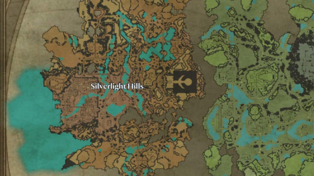 Silverlight Hills славится своим обилием серебра (как ни странно).
