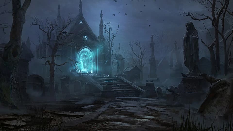 Карета с привидениями находится в самом сердце кладбища Ашволд