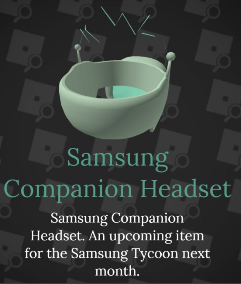 Samsung Companion Headset