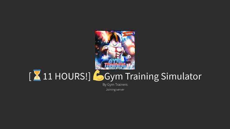 Gym Training Simulator Коды