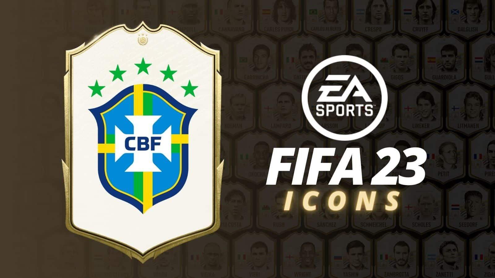 Утечка FIFA 23 ICON раскрывает легенд Германии и Бразилии