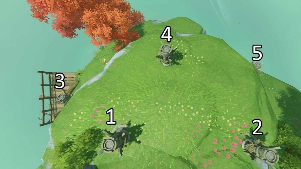 How to solve the monument puzzles on Pudding Island of the Golden Apple Archipelago