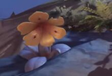 How to clear the waterways on the island in the quest Firesong of Genshin Impact