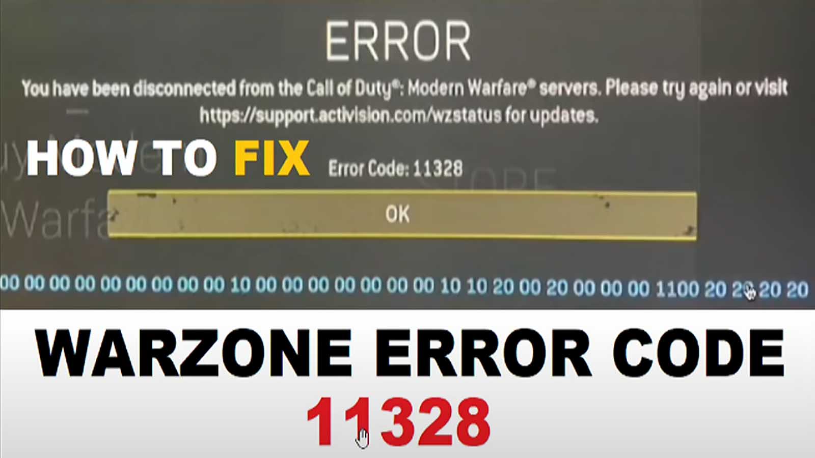 Как исправить ошибку 11328 в Call of Duty: Warzone