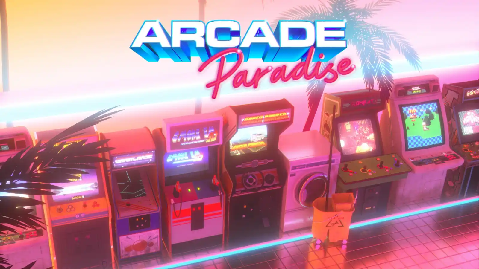 100% трофеев и достижений Arcade Paradise