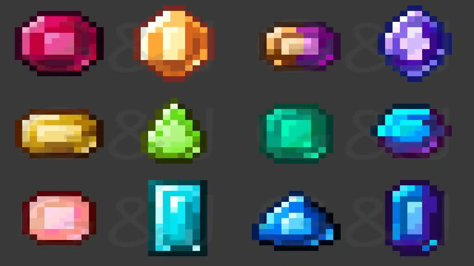 Gems & Jewels Minecraft [1.18.2] Мод