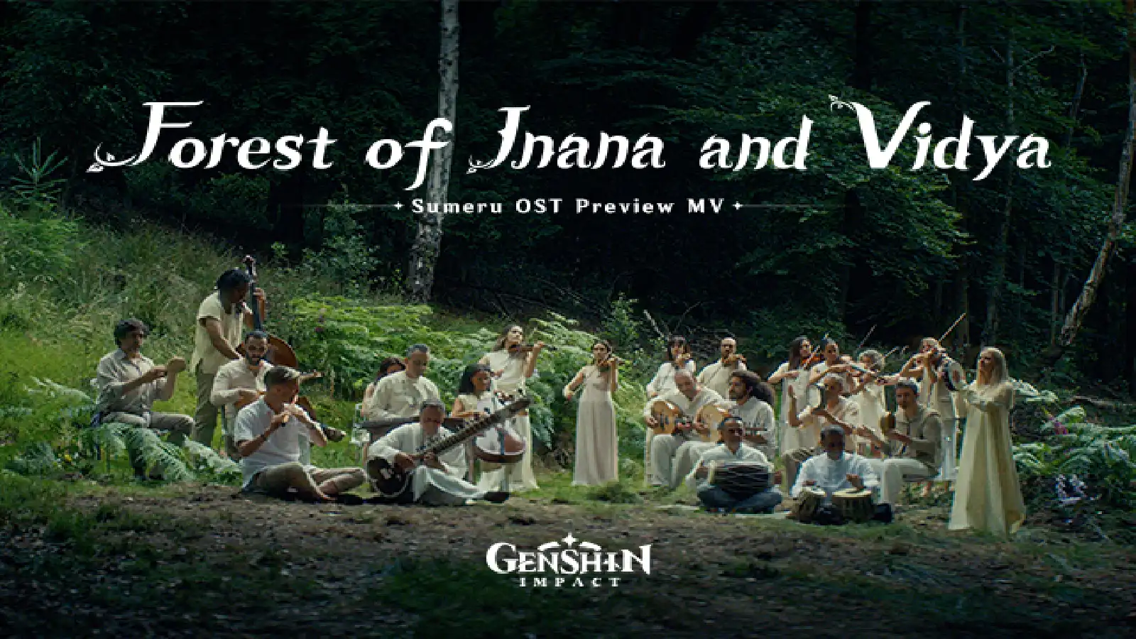Музыкальный анонс OST Сумеру Genshin Impact «Forest of Jnana and Vidya»