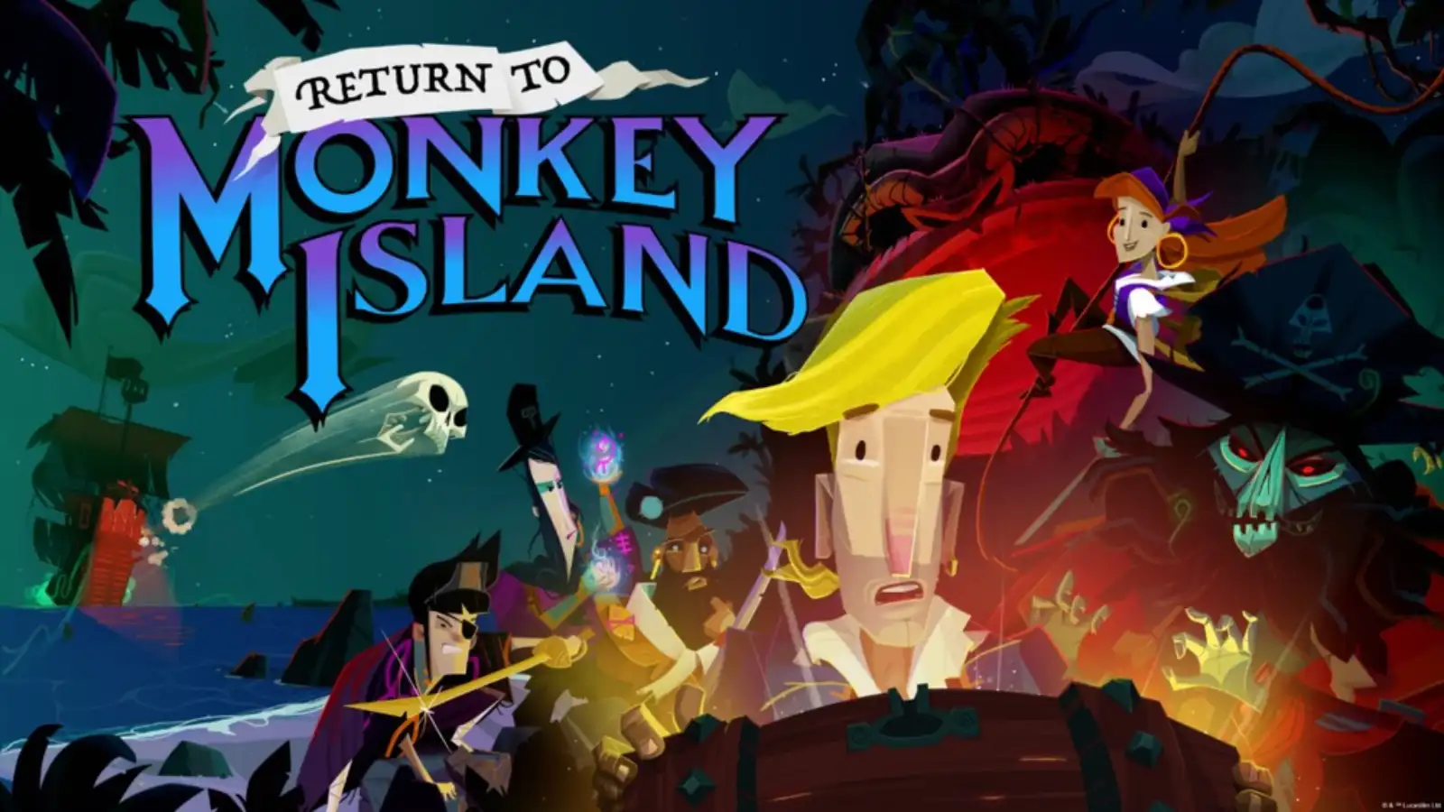 Прохождение Return to Monkey Island. Все головоломки и квесты!