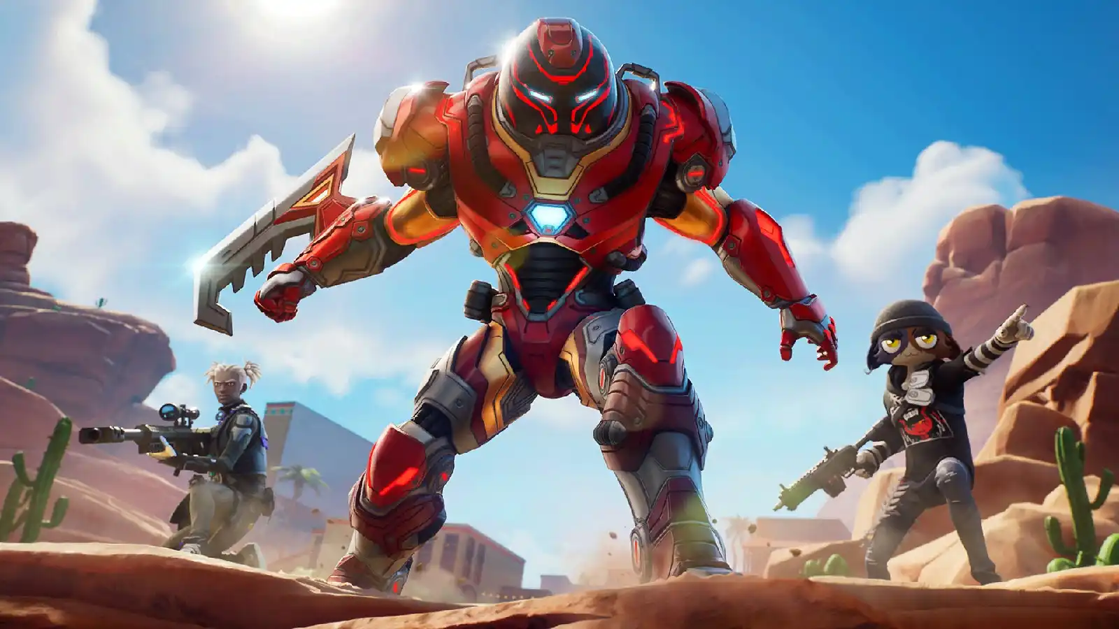 Железный Человек из Эпицентра (Iron Man Zero) скин Фортнайт. Как получить, подробности