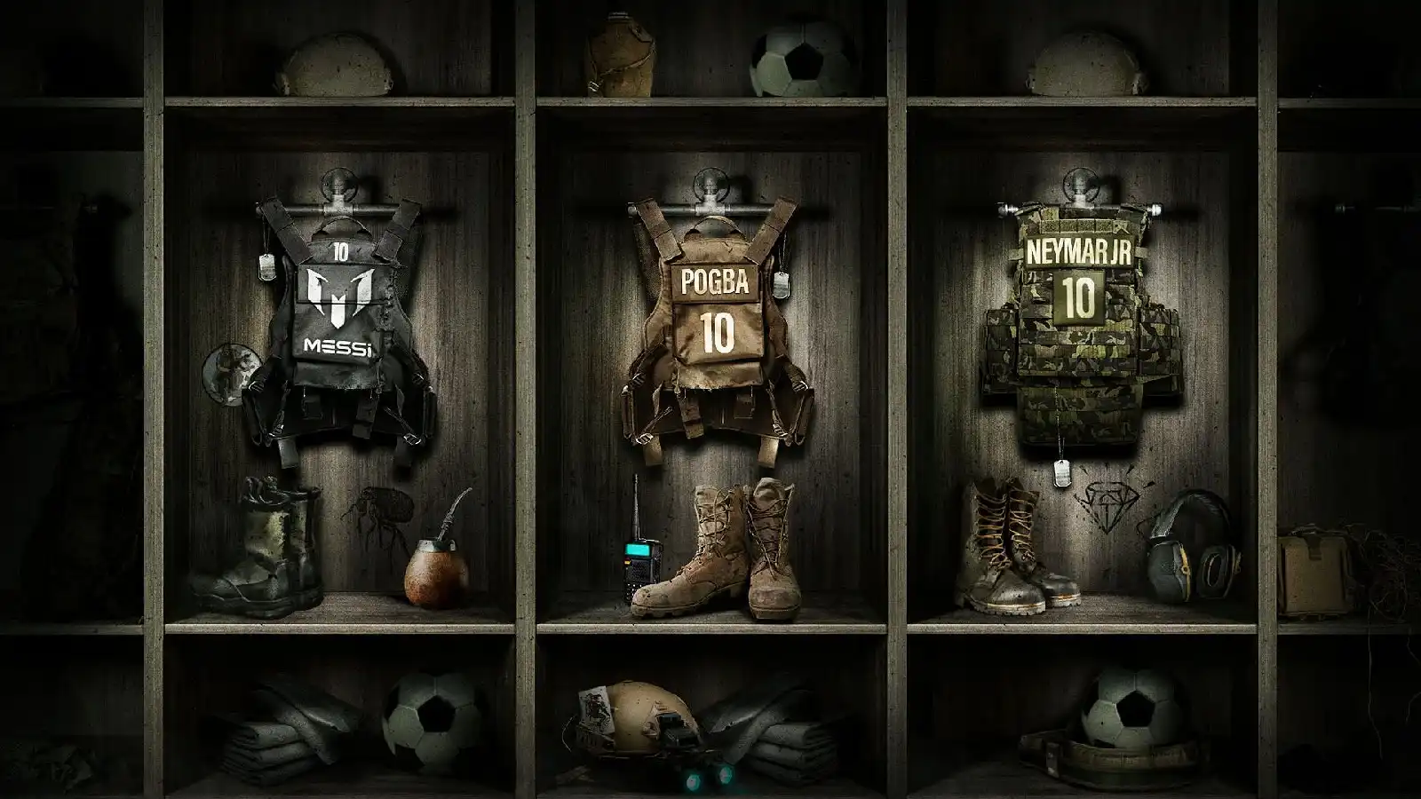 Месси, Неймар и Погба официально приходят в Call of Duty в качестве оперативников
