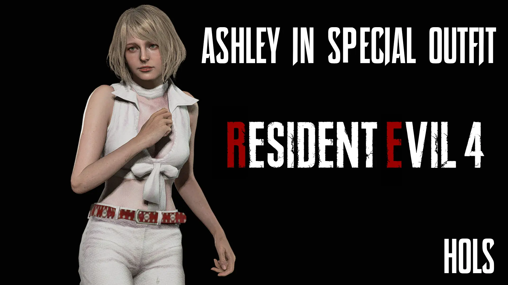 Мод Resident Evil 4 Remake — Эшли в особом наряде