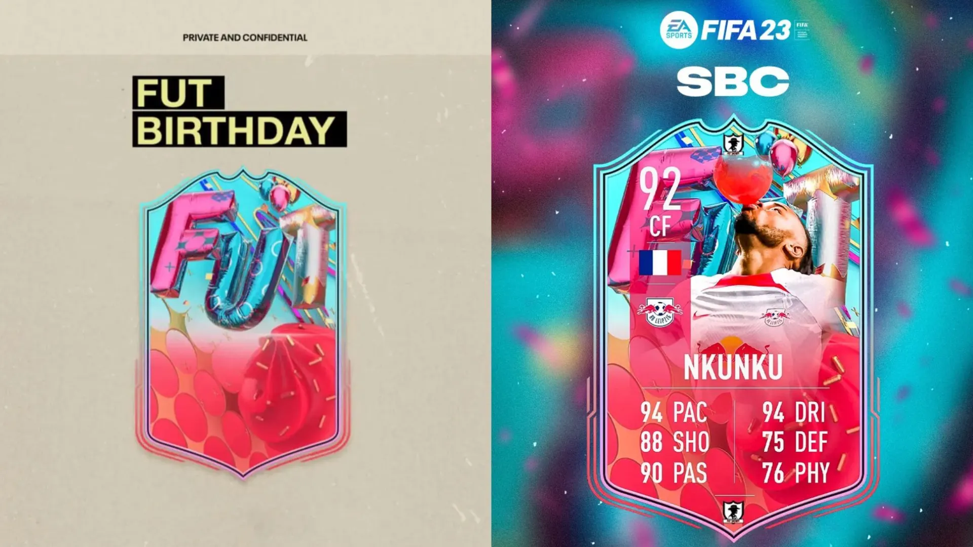 Испытание подбора Кристофера Нкунку вероятно появится в рамках FUT Birthday в FIFA 23