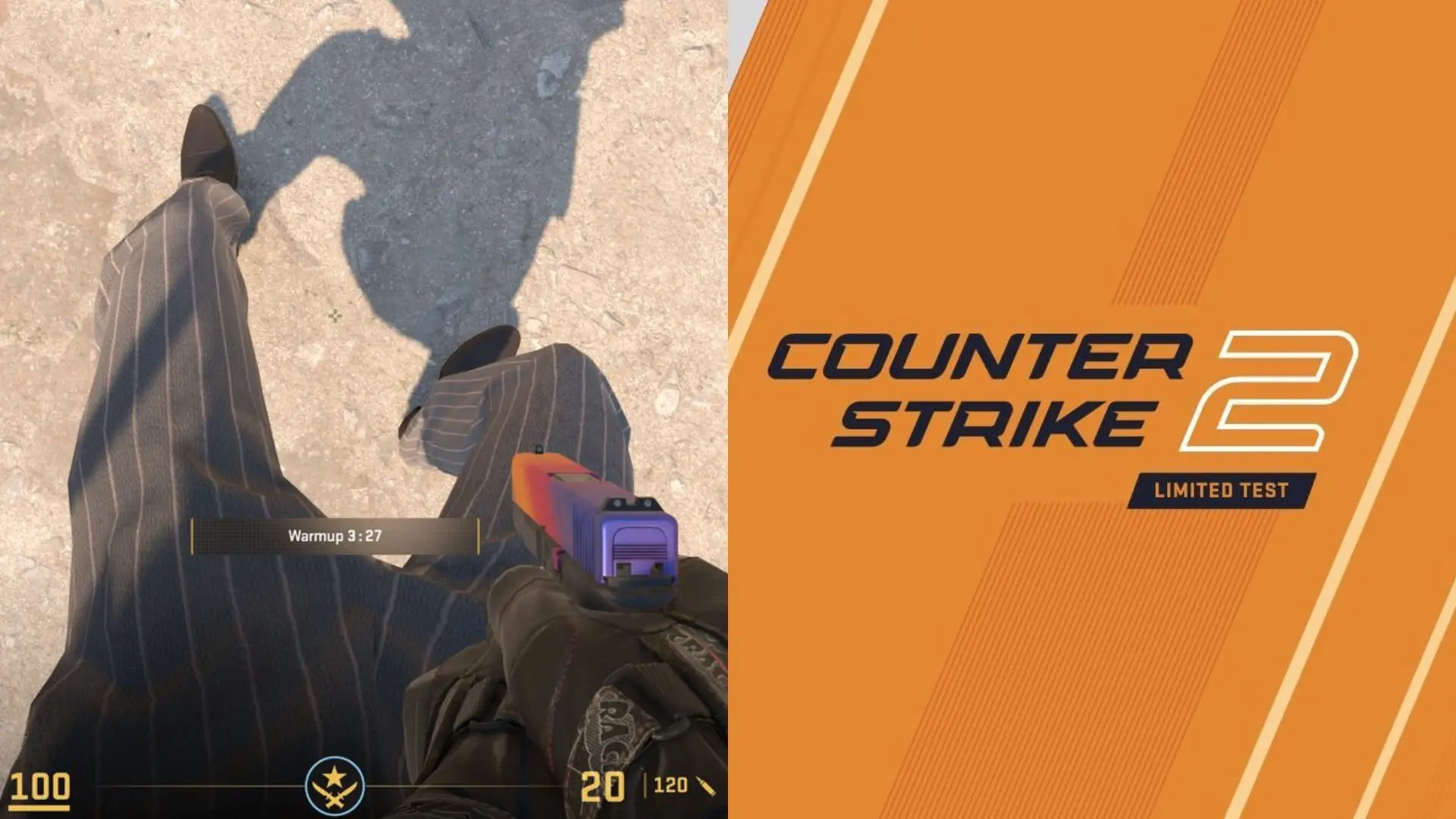 Игроки Counter-Strike 2 смогут видеть свои ноги в отличие от старых версий CS:GO