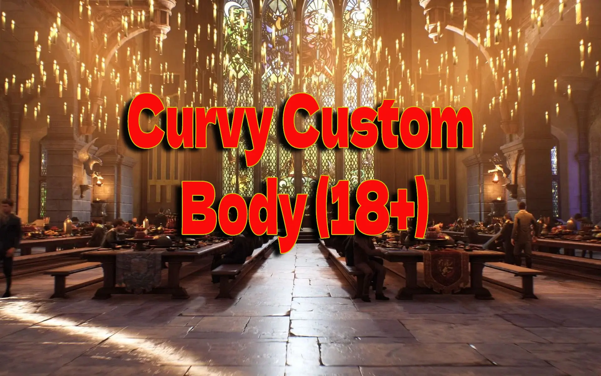 Nude Мод Hogwarts Legacy — Curvy Custom Body (18+)