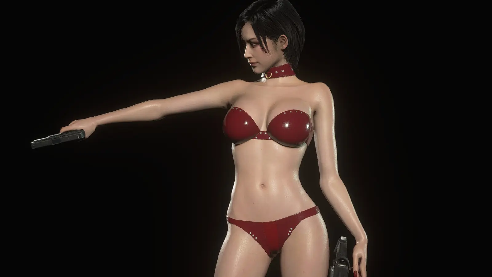 Мод Resident Evil 4 Remake — “Ада в красном бикини с физикой грудей и ягодиц”