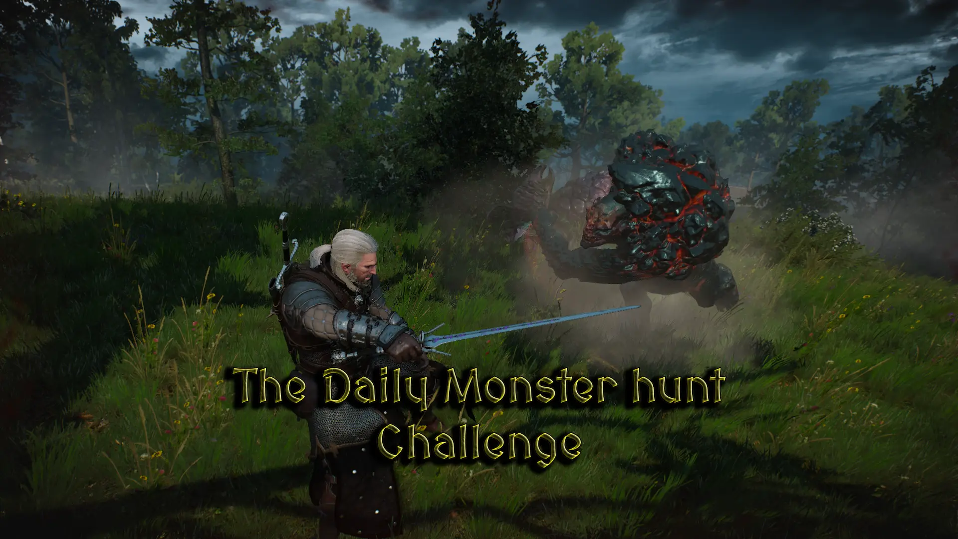 Мод The Witcher 3 Wild Hunt: The Daily Monster Hunt Challenge – установщик