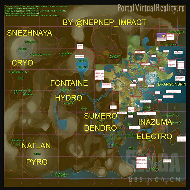 Natlan Genshin Impact: all information about the pyro region