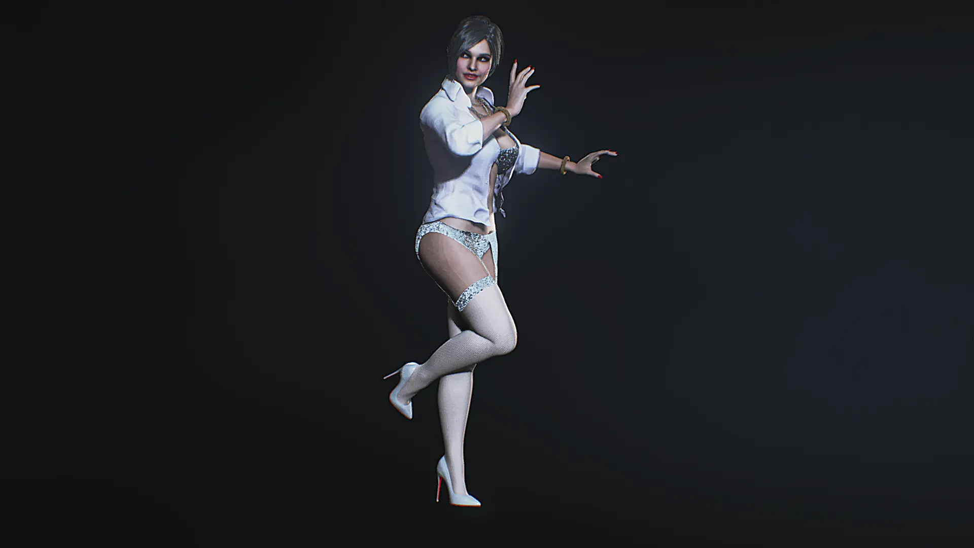 Мод Resident Evil 3 — «Джилл Валентайн — Роковая женщина II — нижнее белье»