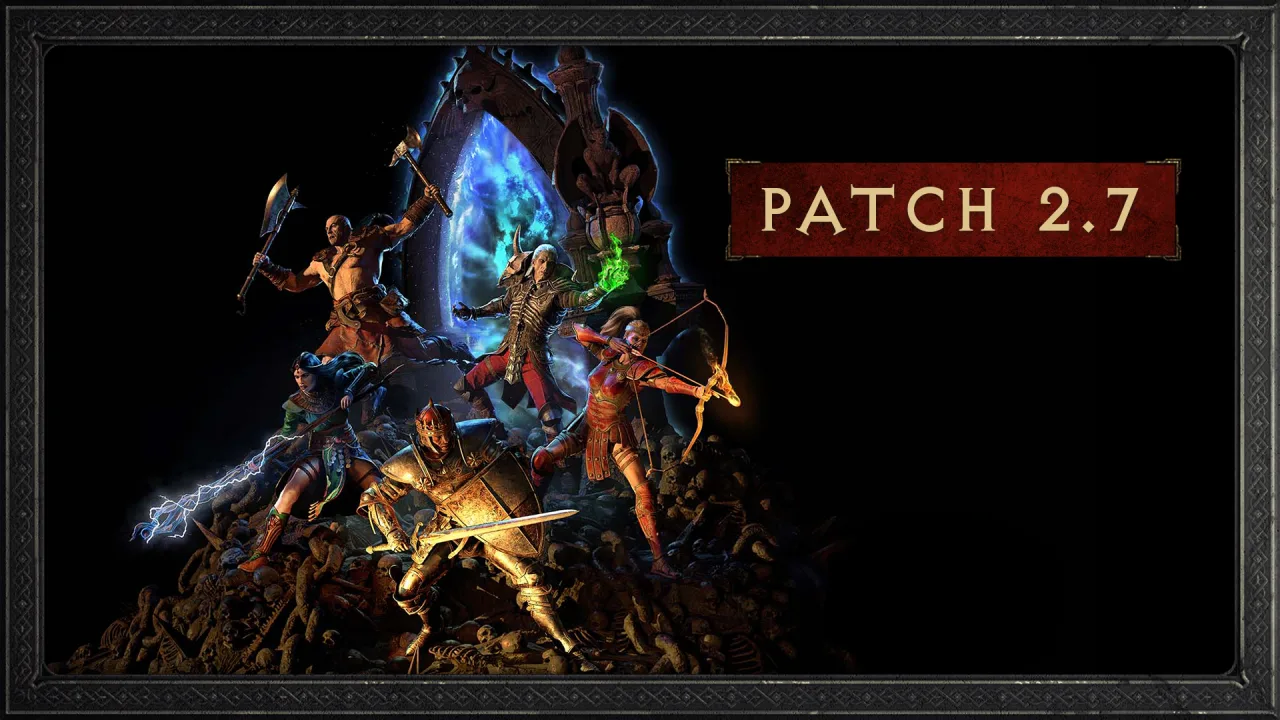 Diablo 2: Resurrected обновление 2.7 — новые слоты и улучшения персонажей!