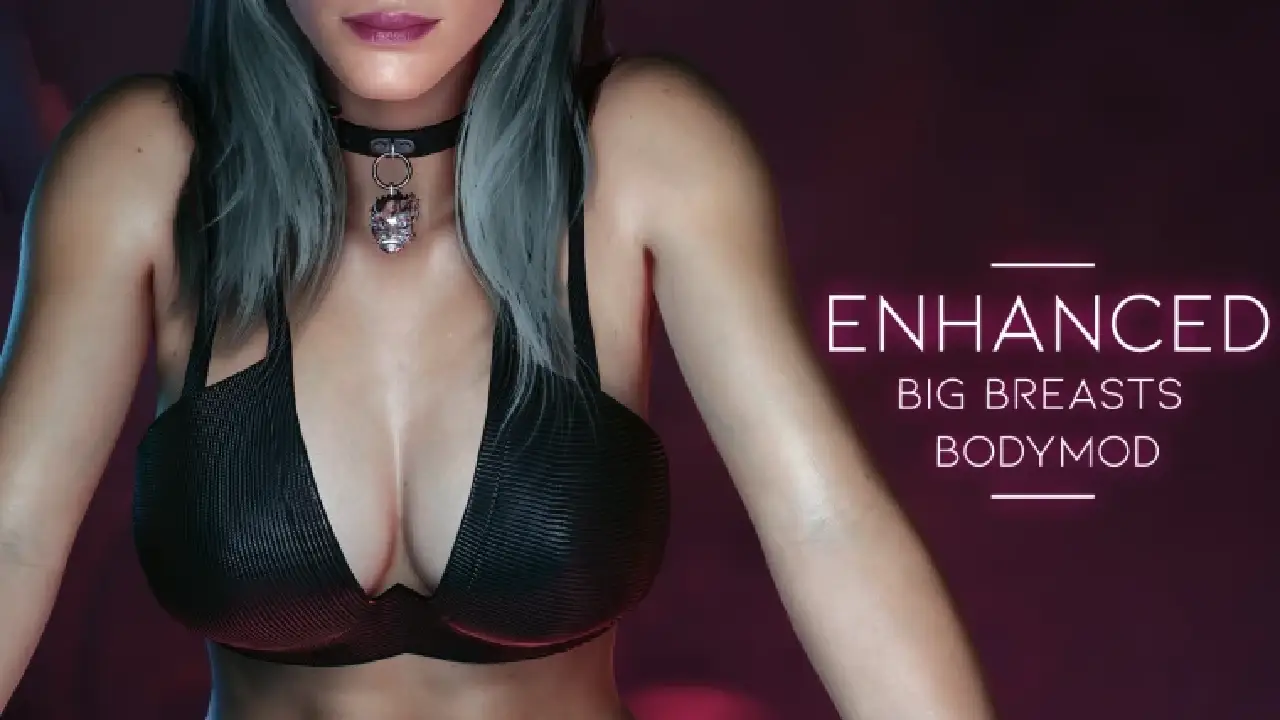 Мод Cyberpunk 2077: Улучшенная большая грудь [2.5.2]