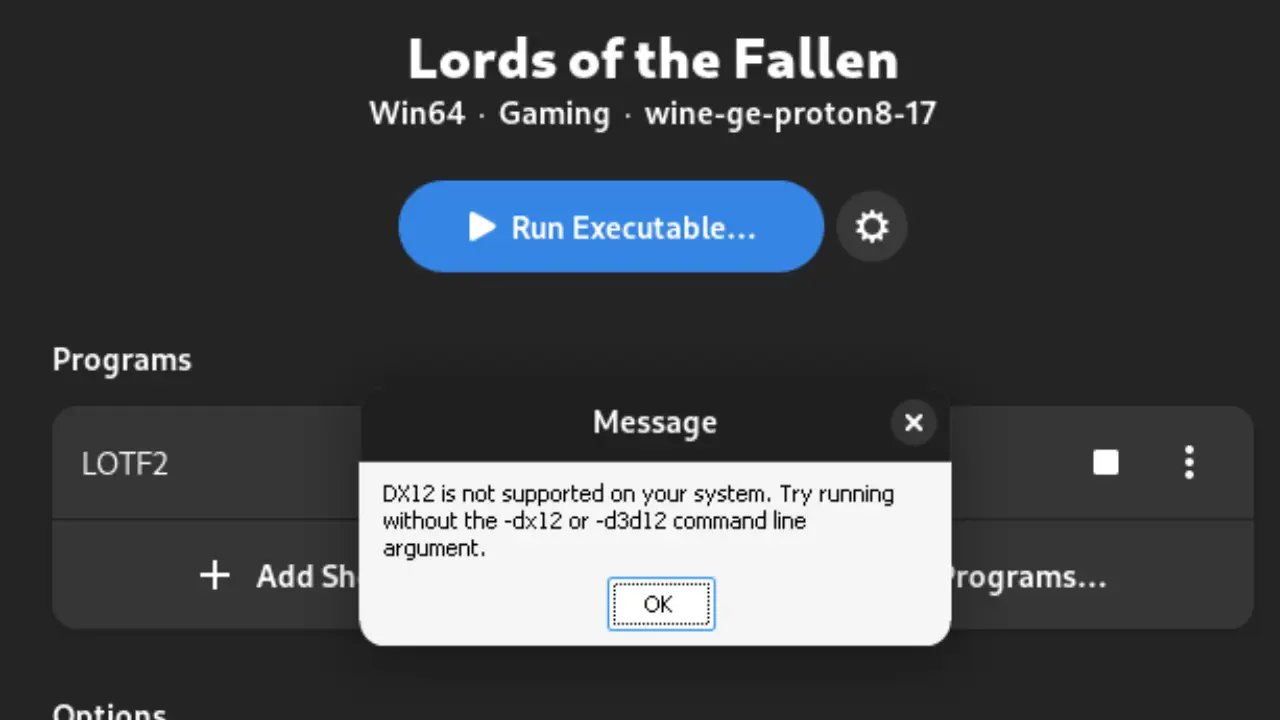 Lords of the Fallen 2023: Как пофиксить DX12 не поддерживается в вашей системе