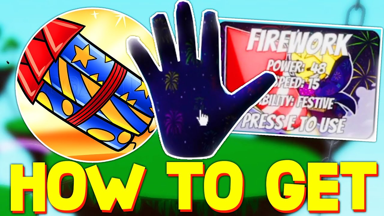 Как получить перчатку Firework в Slap Battles