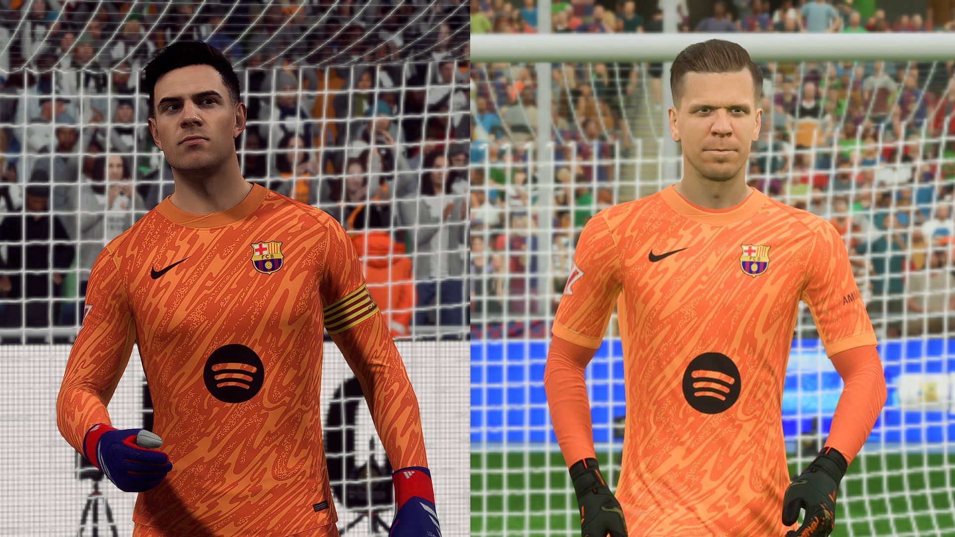 Marc-Andre ter Stegen против Wojciech Szczesny: Кто лучший вратарь в EA FC 25?