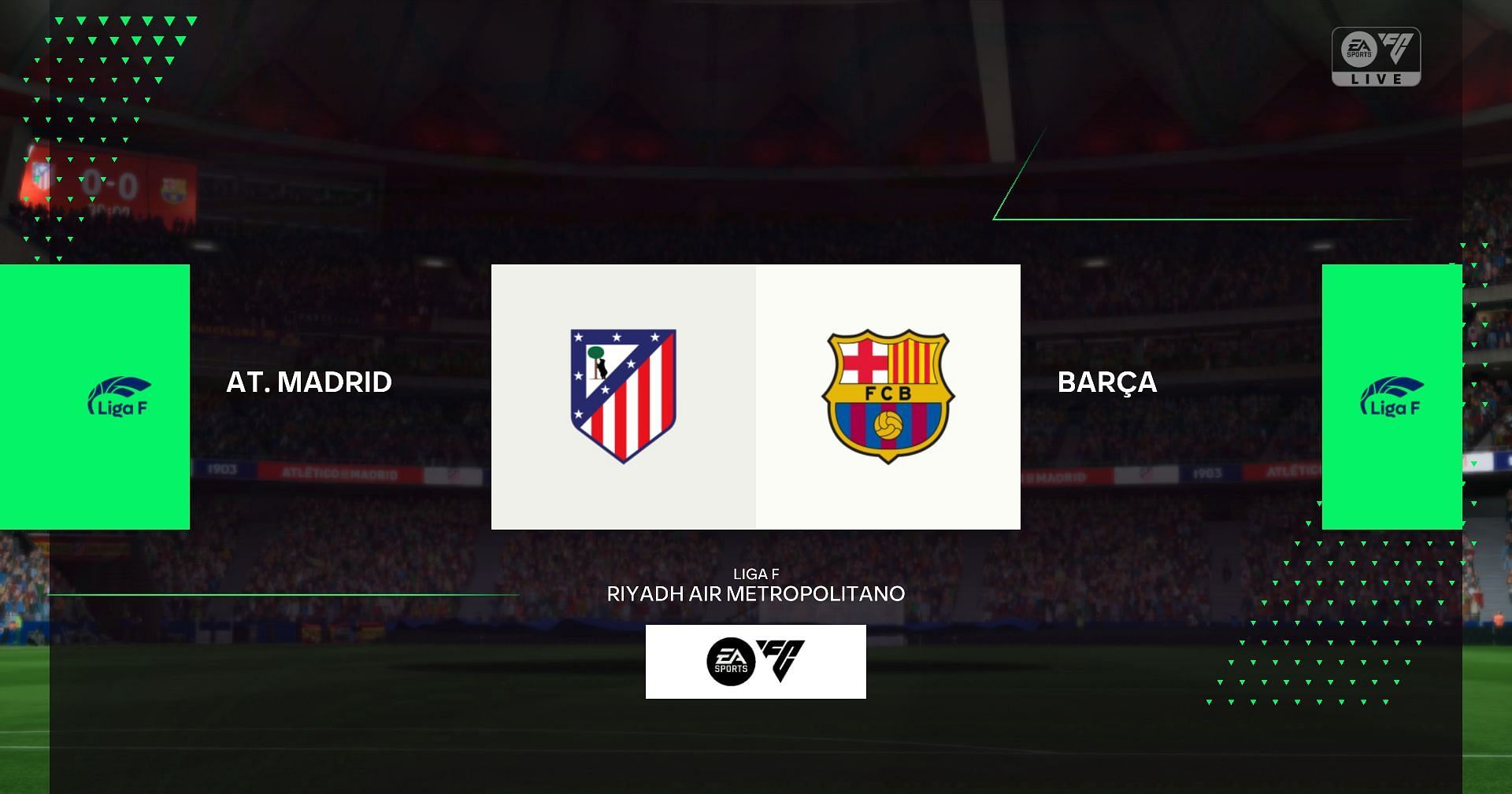 Atletico Madrid vs Barcelona: Какая из команд лучше в Лиге F в EA FC 25?