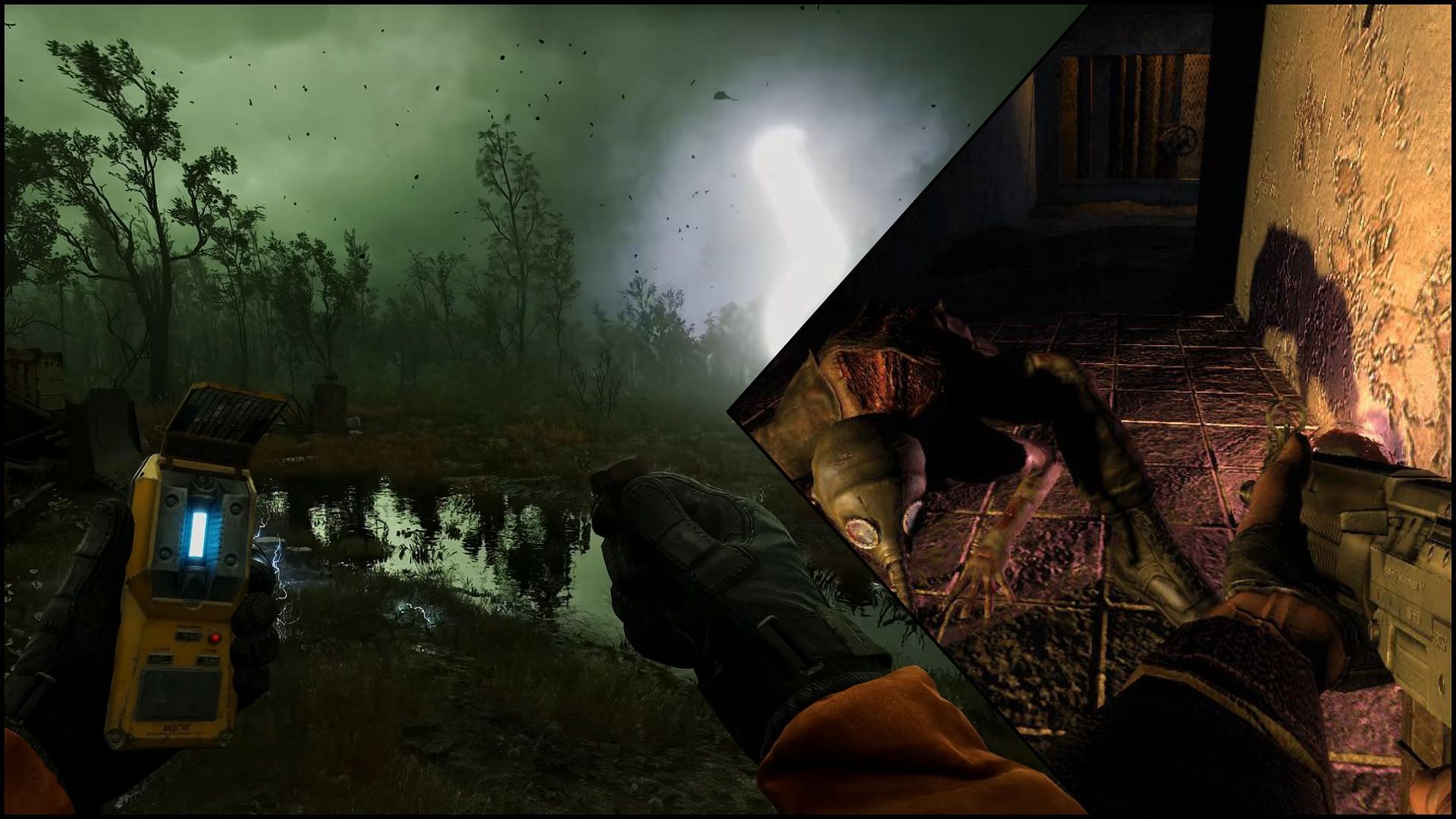 Stalker 2 Heart of Chornobyl против Stalker Shadow of Chernobyl: Исследуем сходства и различия