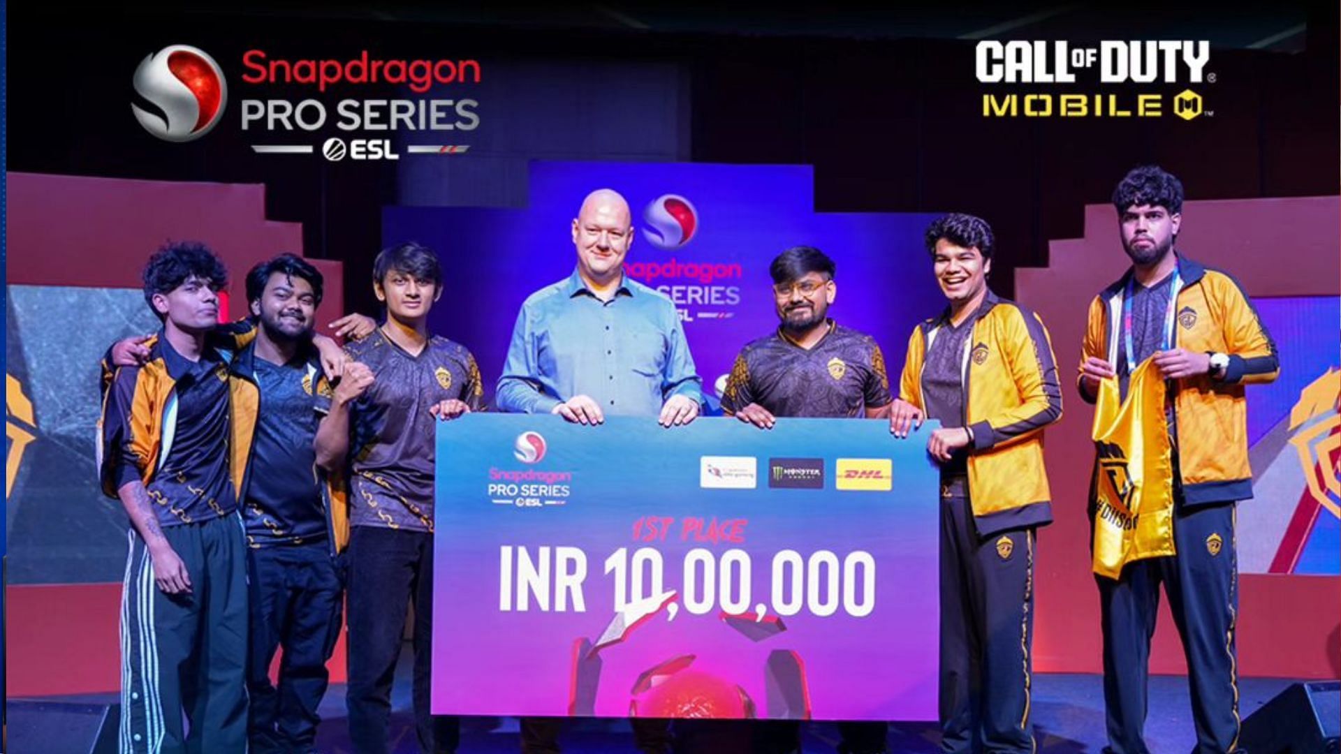 Team GodLike становится чемпионами Snapdragon COD Mobile Pro Series Season 6 India.