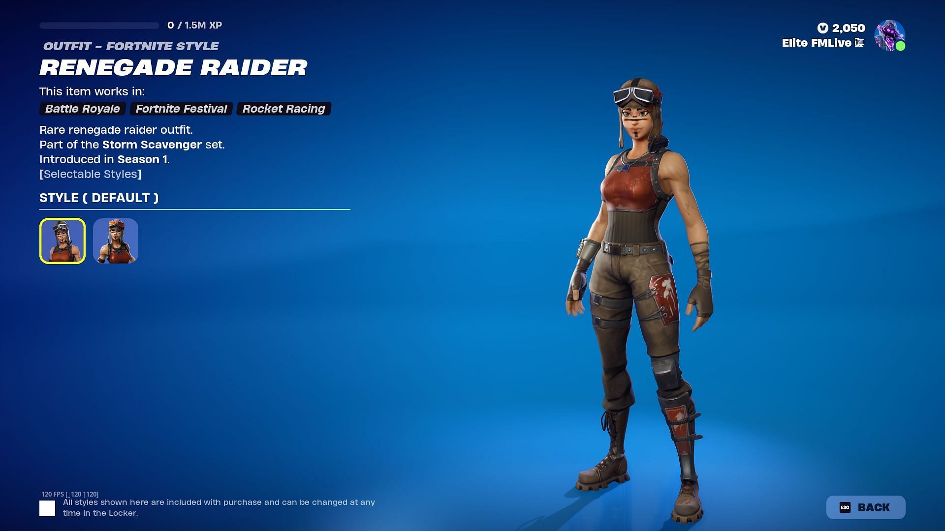 Собщество возмущено возвращением Renegade Raider в магазин предметов.