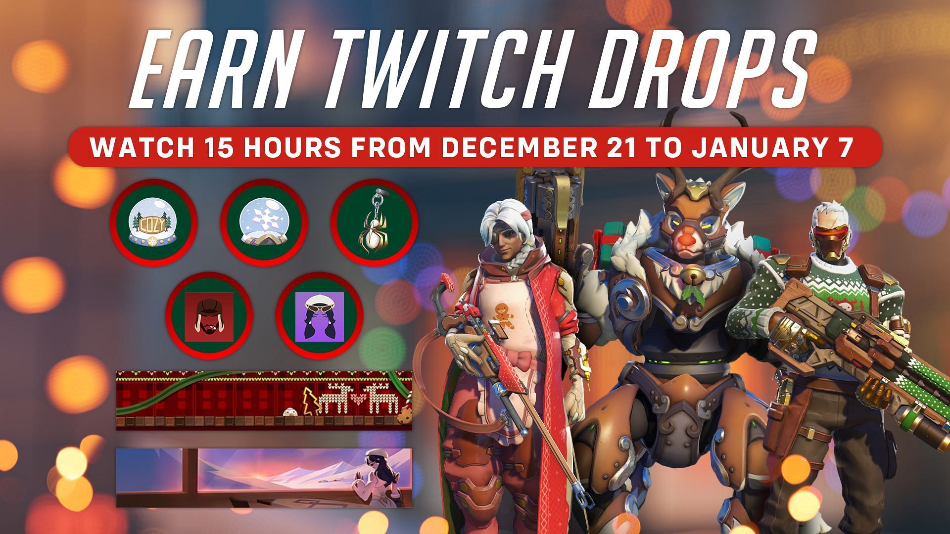 Overwatch 2 Winter Wonderland Twitch drops: все вознаграждения и как их разблокировать