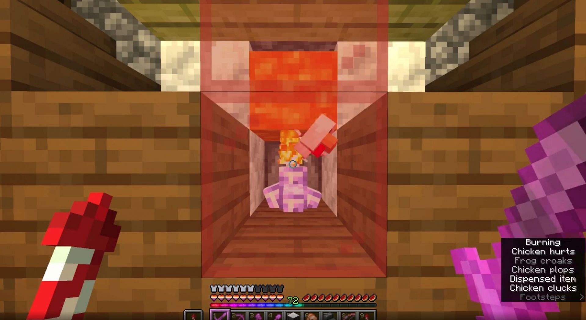 Minecraft player discovers bug that breaks automatic cooked chicken farms