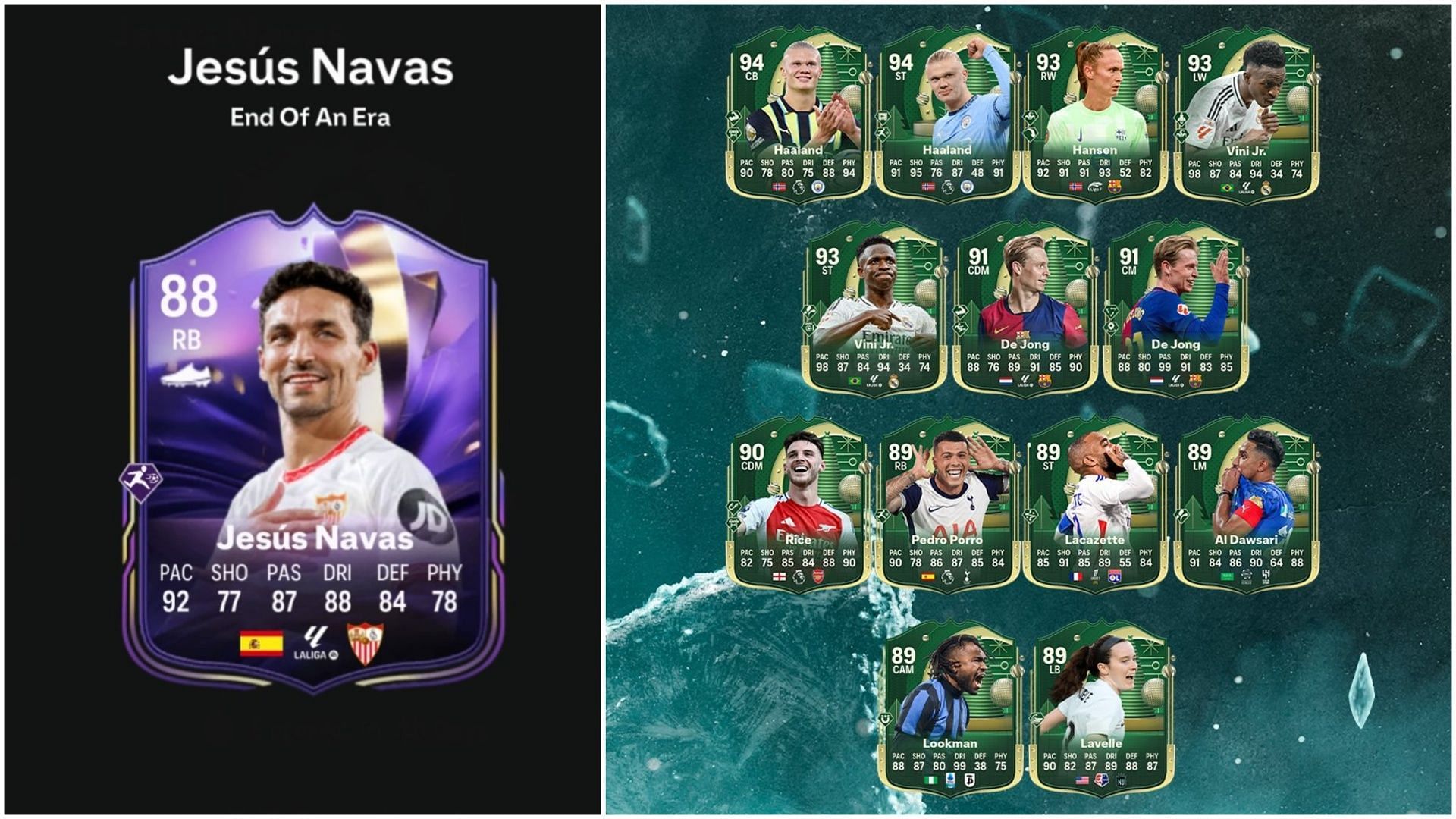 EA FC 25 Jesus Navas End of an Era SBC: все задания и самые дешевые решения