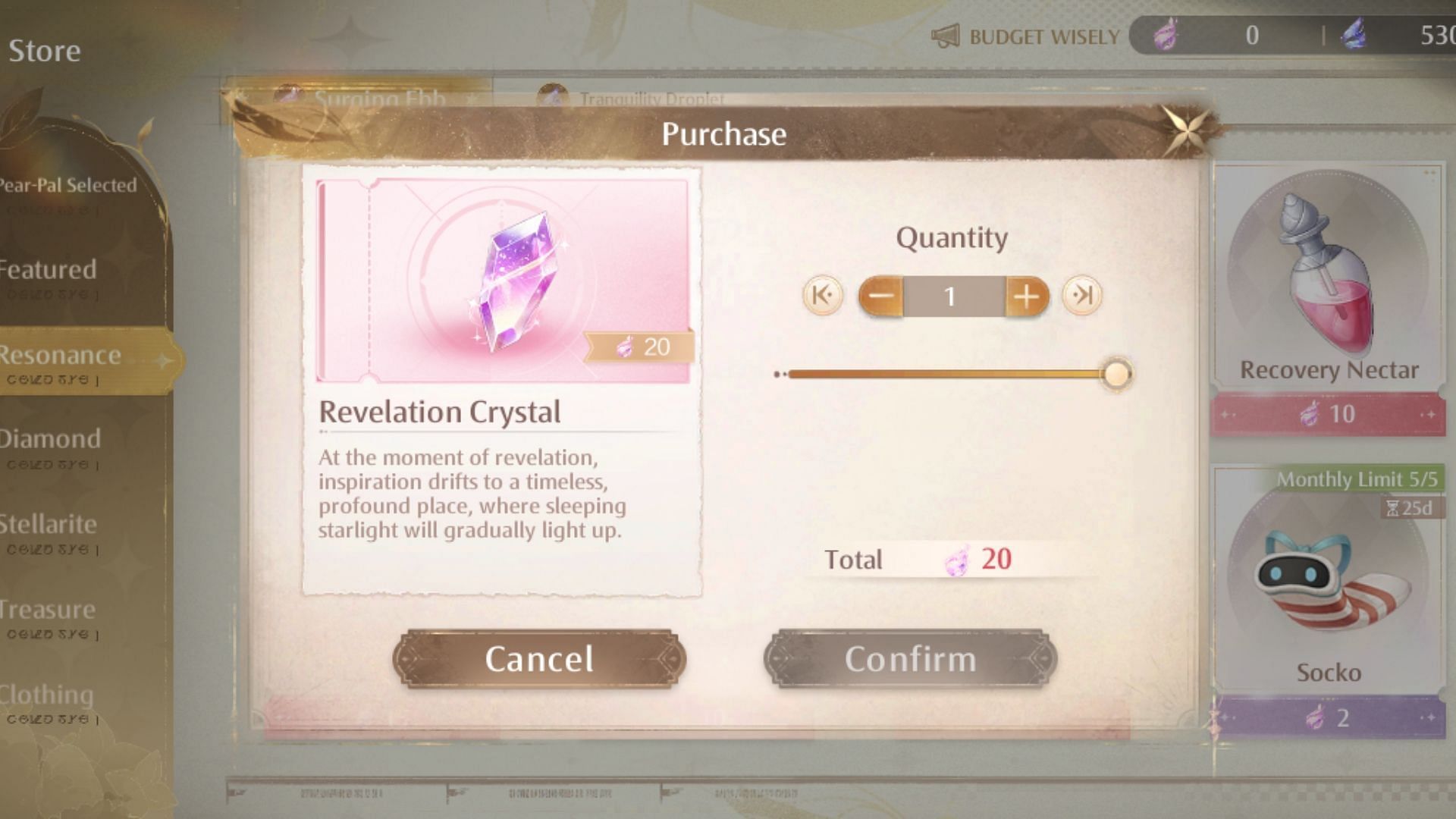 Как получить больше Revelation Crystal в Infinity Nikki