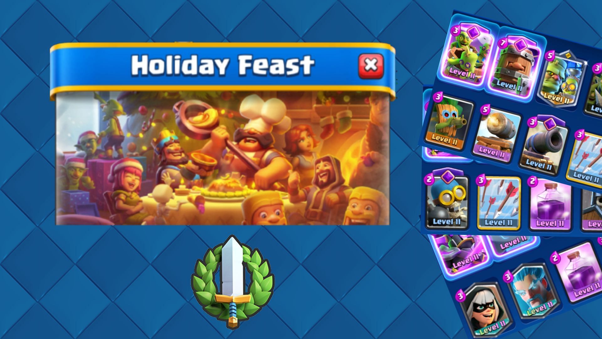 Лучшие колоды события Clash Royale Holiday Feast