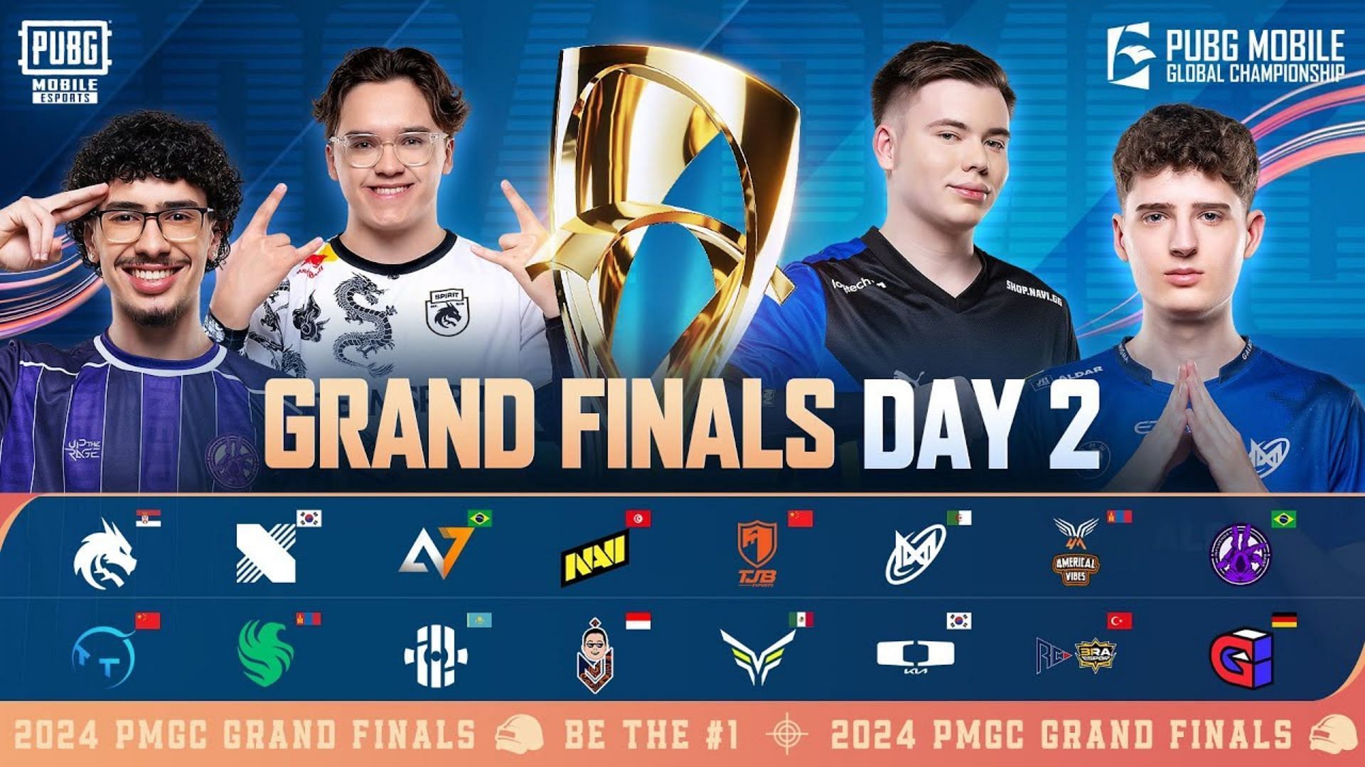 PMGC 2024 Grand Finals Day 2: Прямая трансляция, команды и расписание