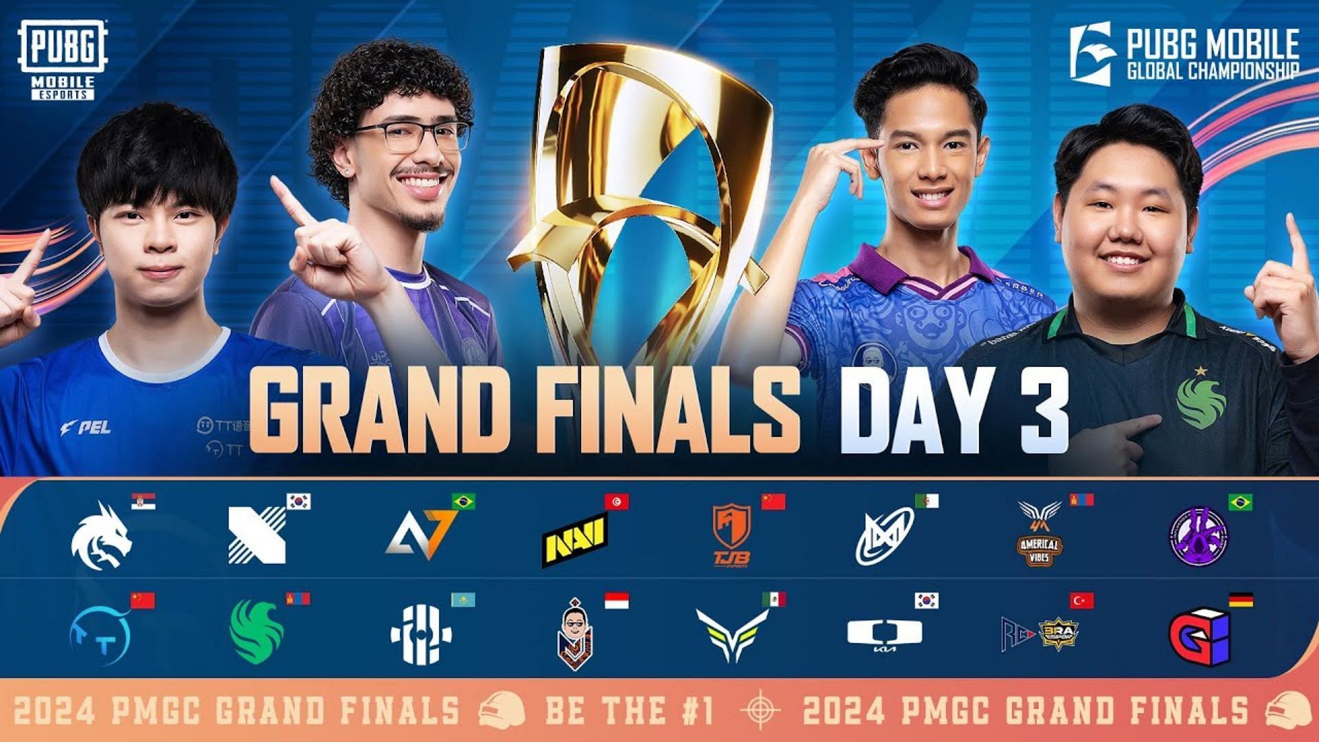 PMGC 2024 Grand Finals Day 3: Трансляция в прямом эфире, команды и расписание