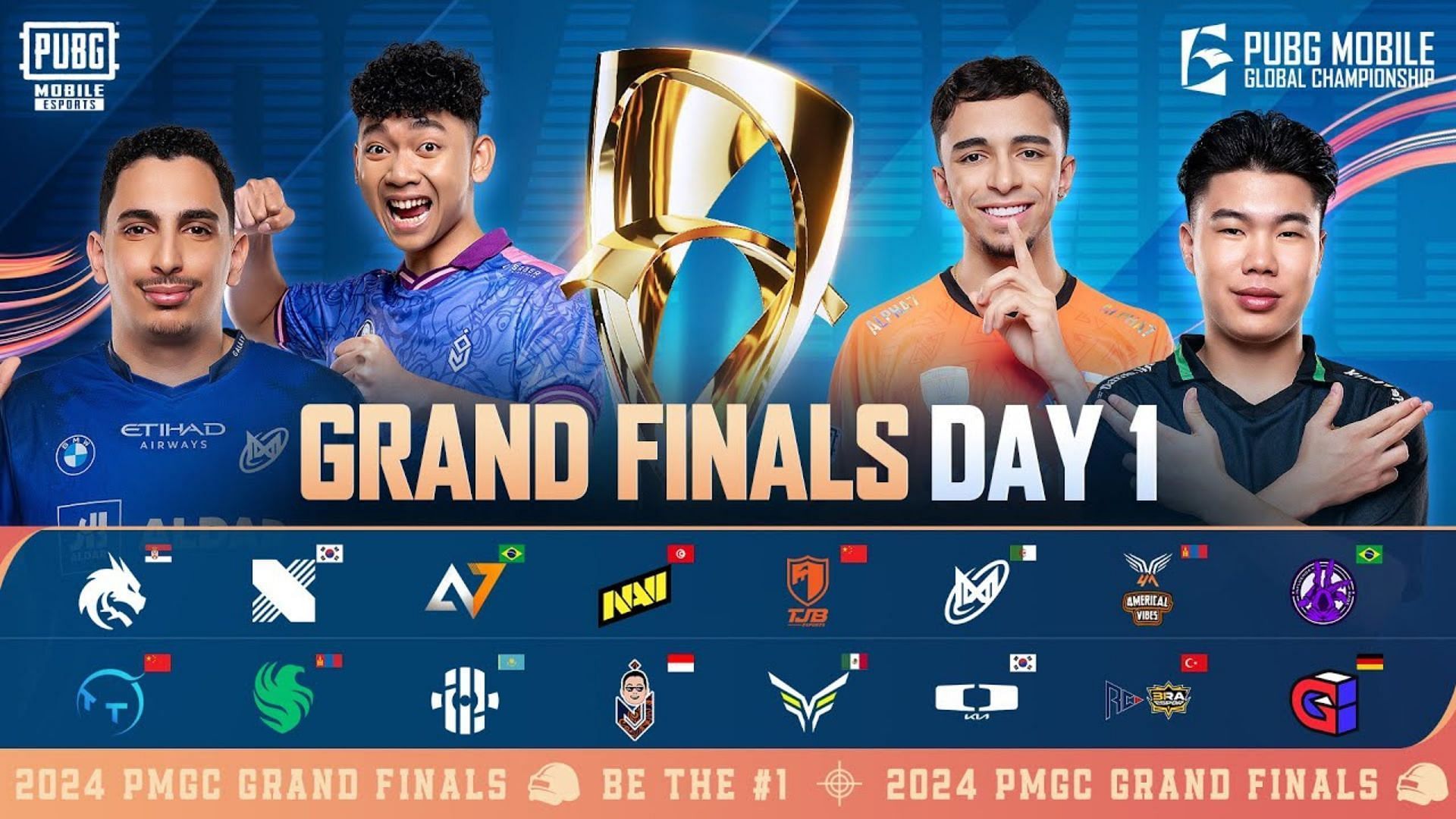 PMGC 2024 Grand Finals Day 1: Прямая трансляция, команды, расписание и как посмотреть