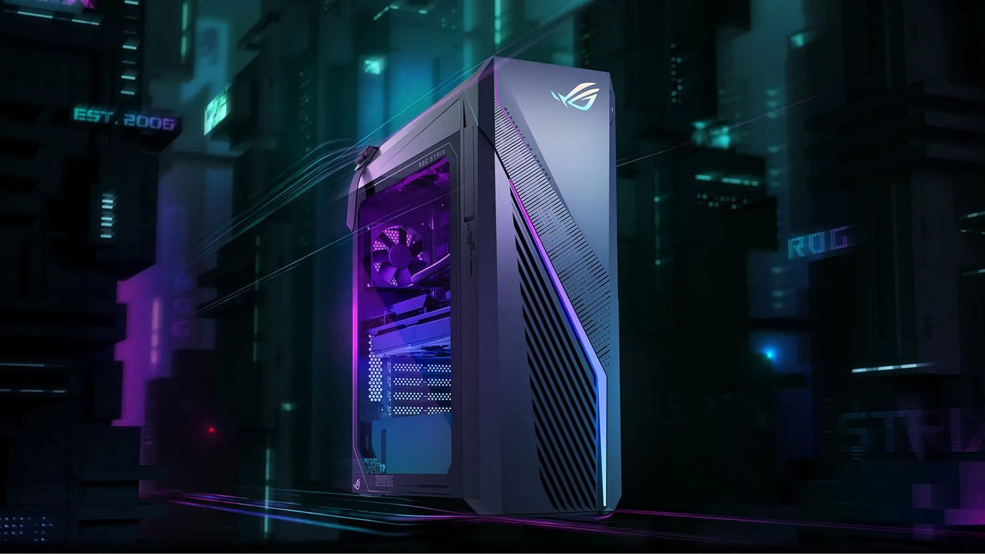 Сэкономьте $230 на игровом настольном компьютере Asus ROG Strix во время Рождественской распродажи