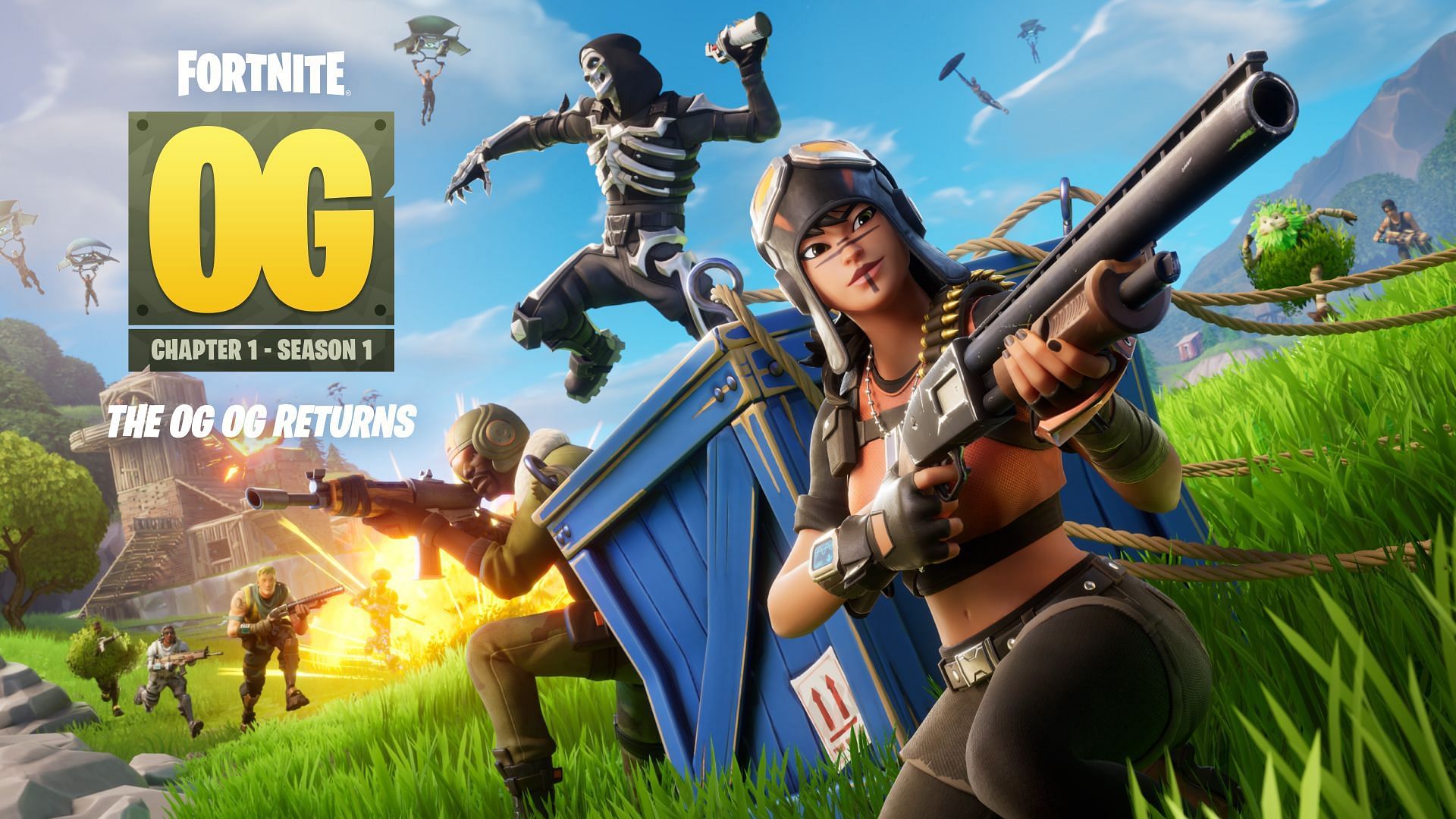 Fortnite leak showcases upcoming weapons and items for Chapter OG